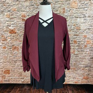 NWT Blazer In Wine